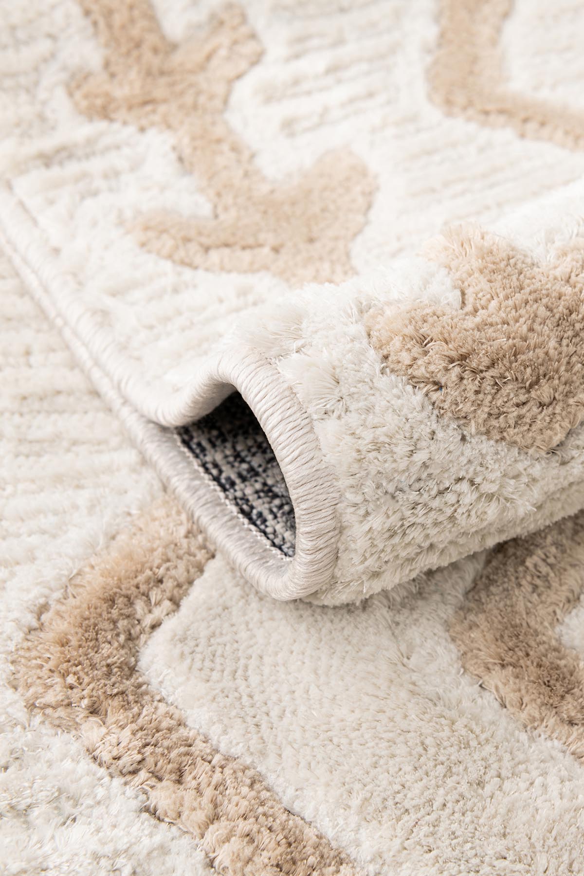 Angorahome Outlet Micro Shaggy Koleksiyonu Dokuma Makine Halısı  MS1005 160 X 230 Dikdörtgen - 5