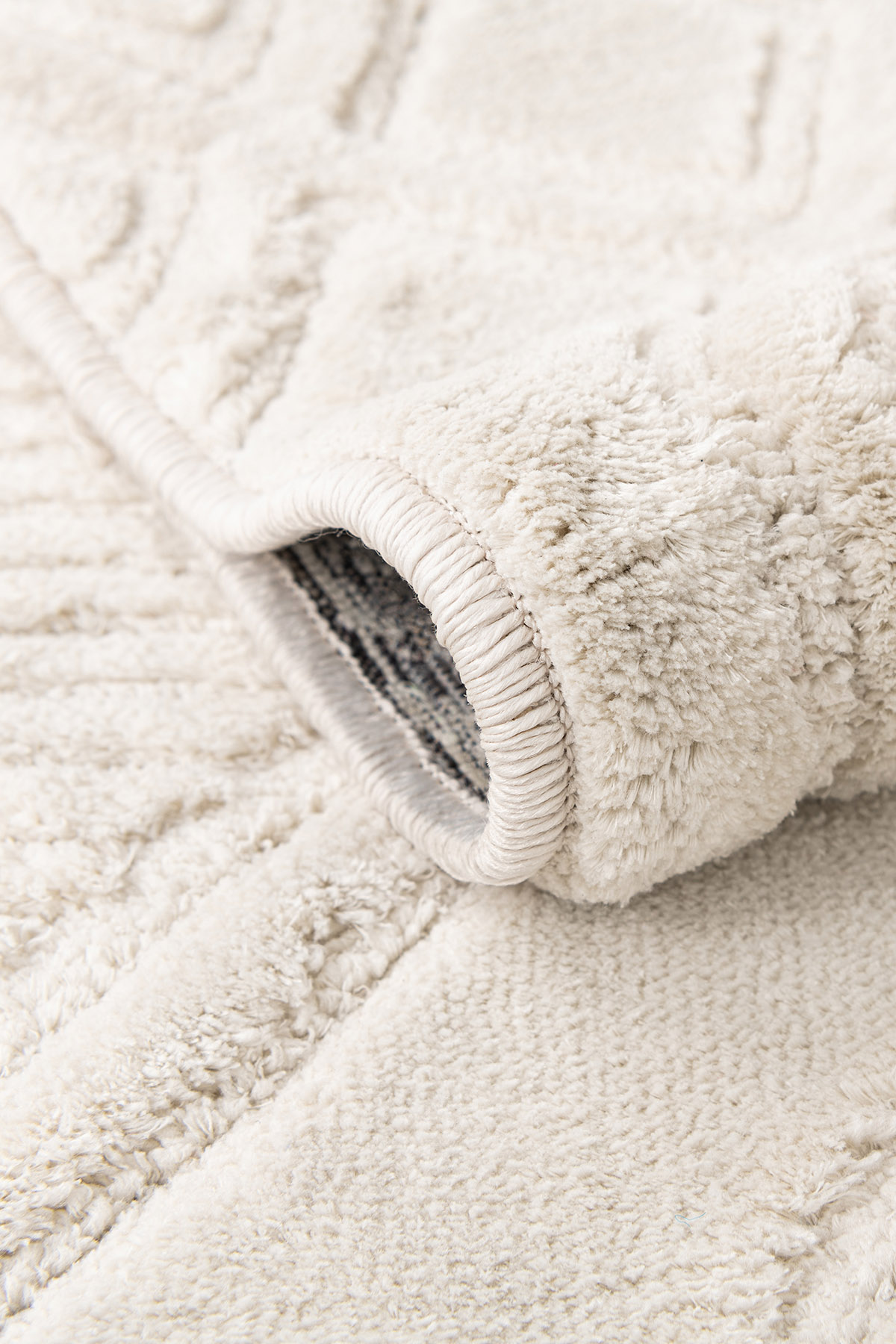 Angorahome Outlet Micro Shaggy Koleksiyonu Dokuma Makine Halısı  MS1007 160 X 230 Dikdörtgen - 5