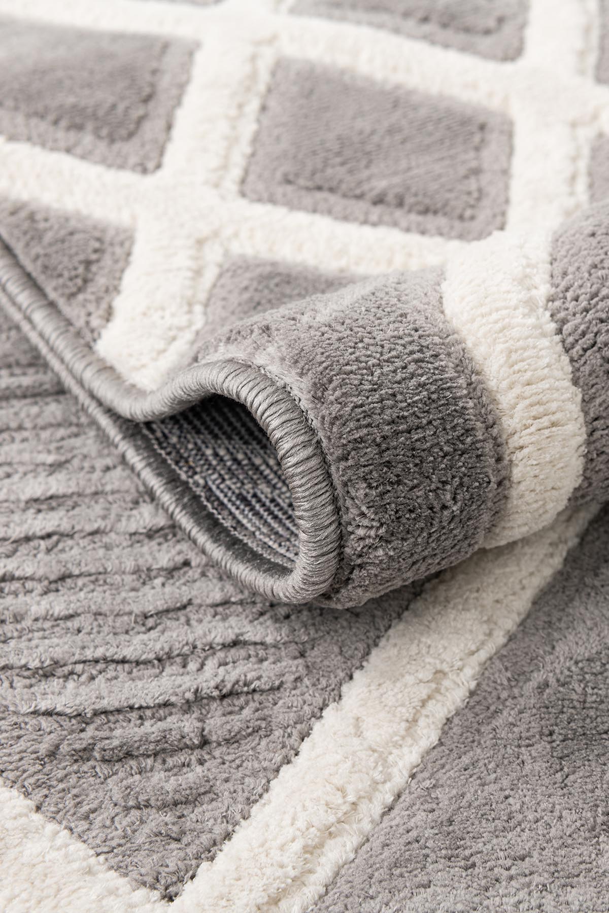 Angorahome Outlet Micro Shaggy Koleksiyonu Dokuma Makine Halısı  MS1011 160 X 230 Dikdörtgen - 5