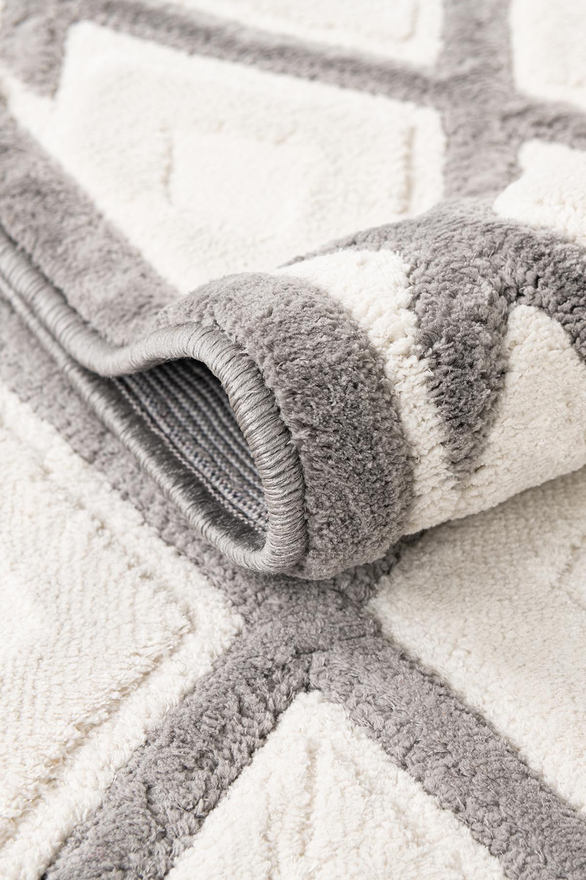 Angorahome Outlet Micro Shaggy Koleksiyonu Dokuma Makine Halısı  MS1015 160 X 230 Dikdörtgen - 5