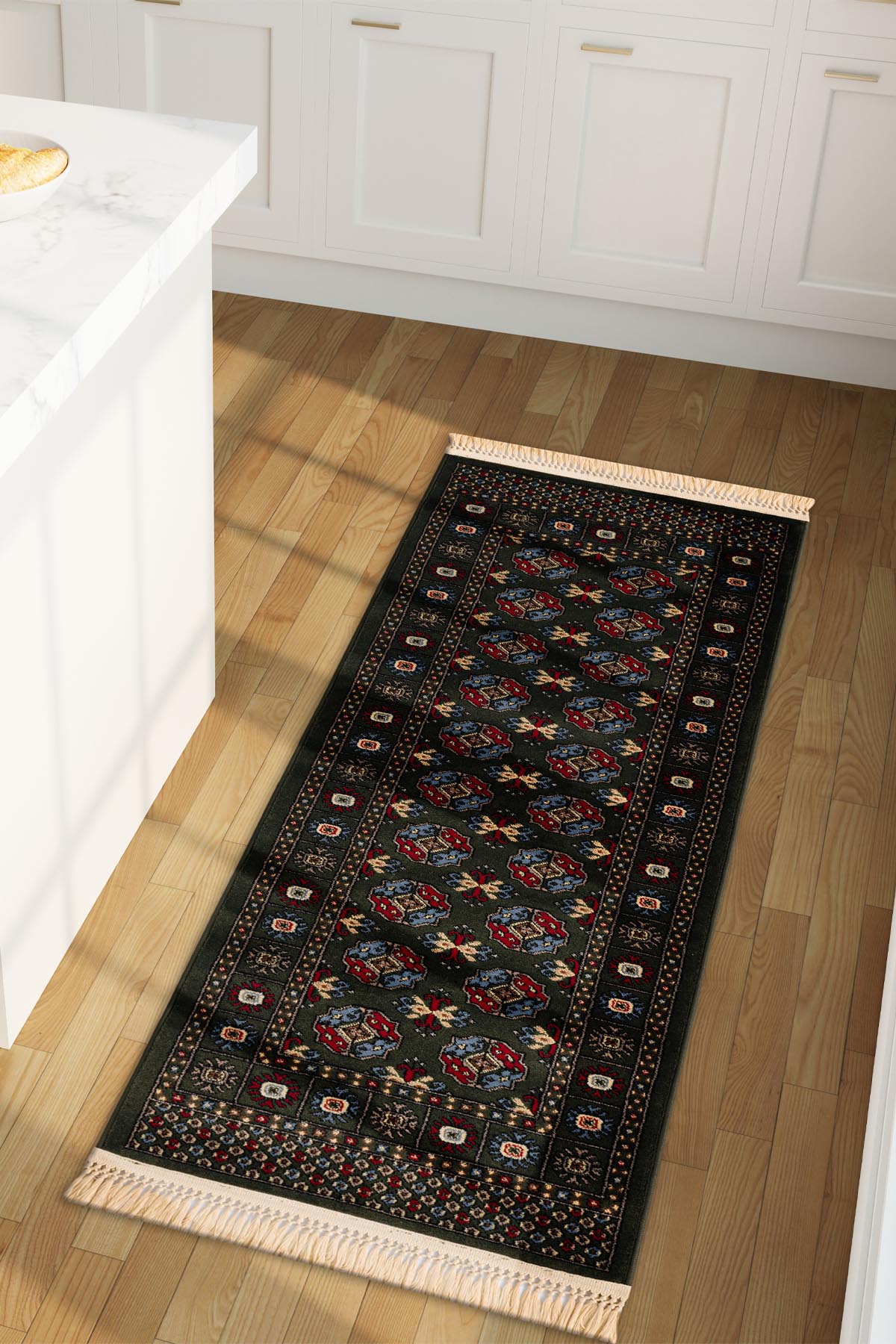 Angorahome Persian Dokuma Makine Halısı BK1000 80 x 305 Dikdörtgen - 3