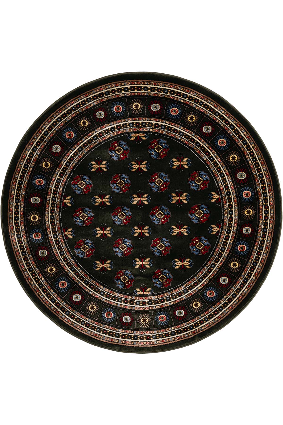 Angorahome Persian Dokuma Makine Halısı BK1000 160 x 160 Yuvarlak - 10