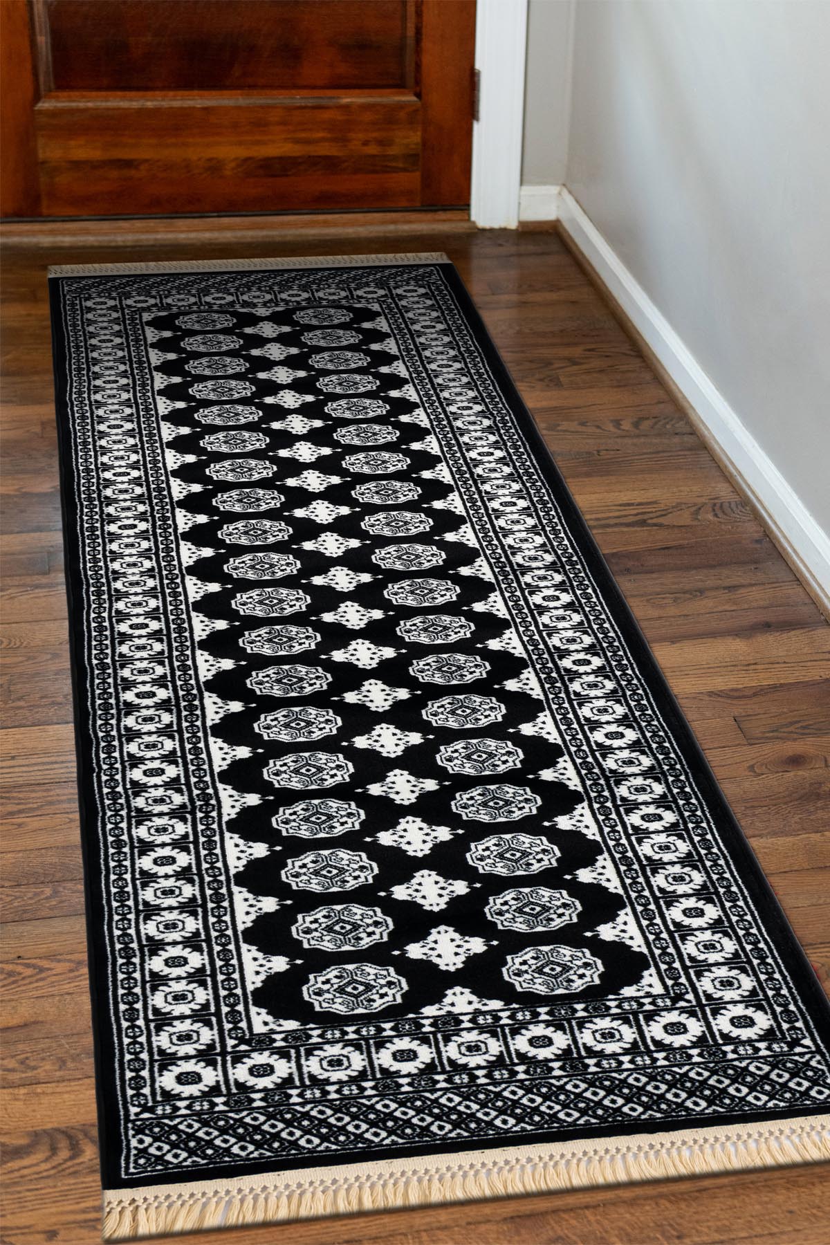 Angorahome Persian Dokuma Makine Halısı BK1002 80 x 305 Dikdörtgen - 4