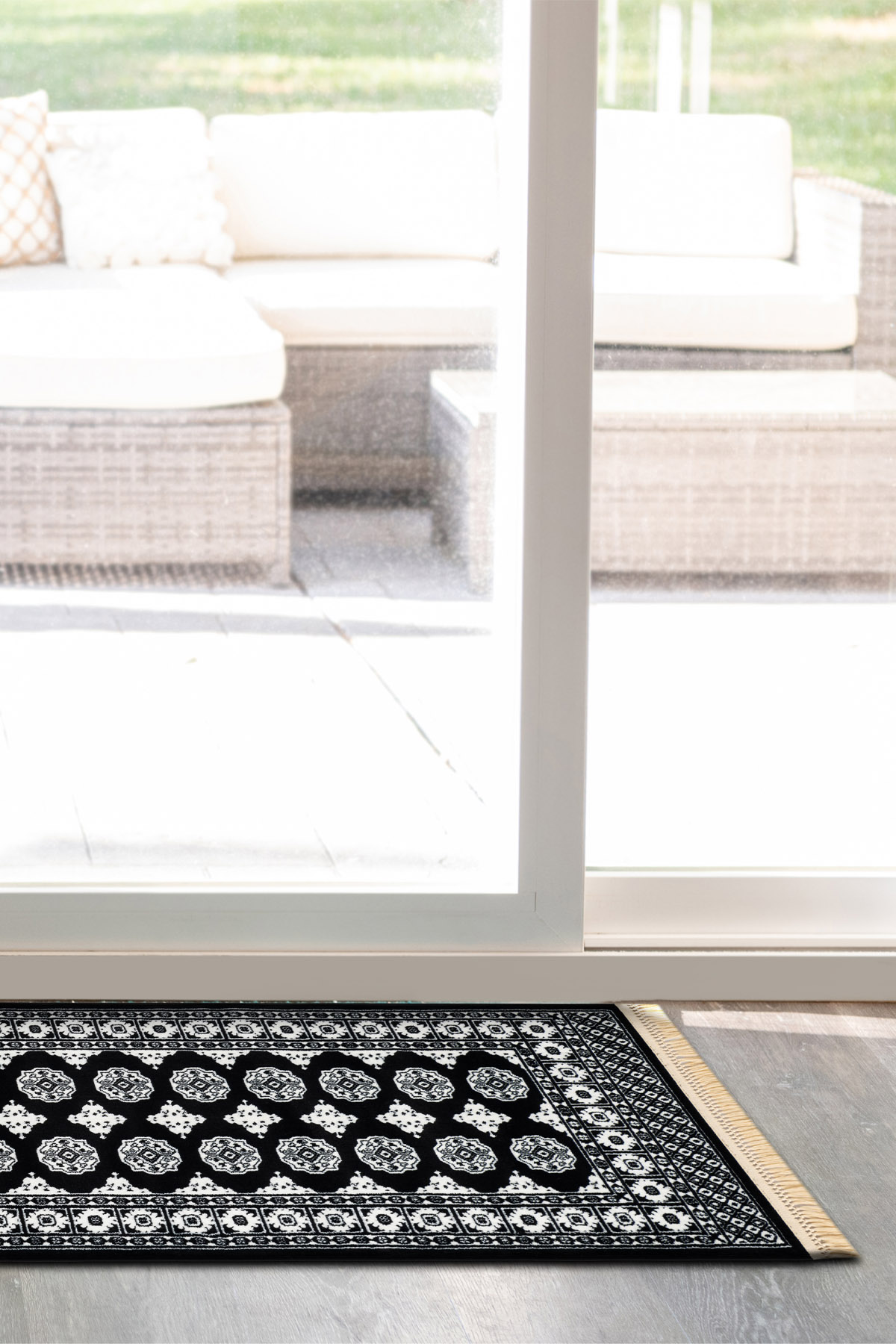 Angorahome Persian Dokuma Makine Halısı BK1002 80 x 305 Dikdörtgen - 5