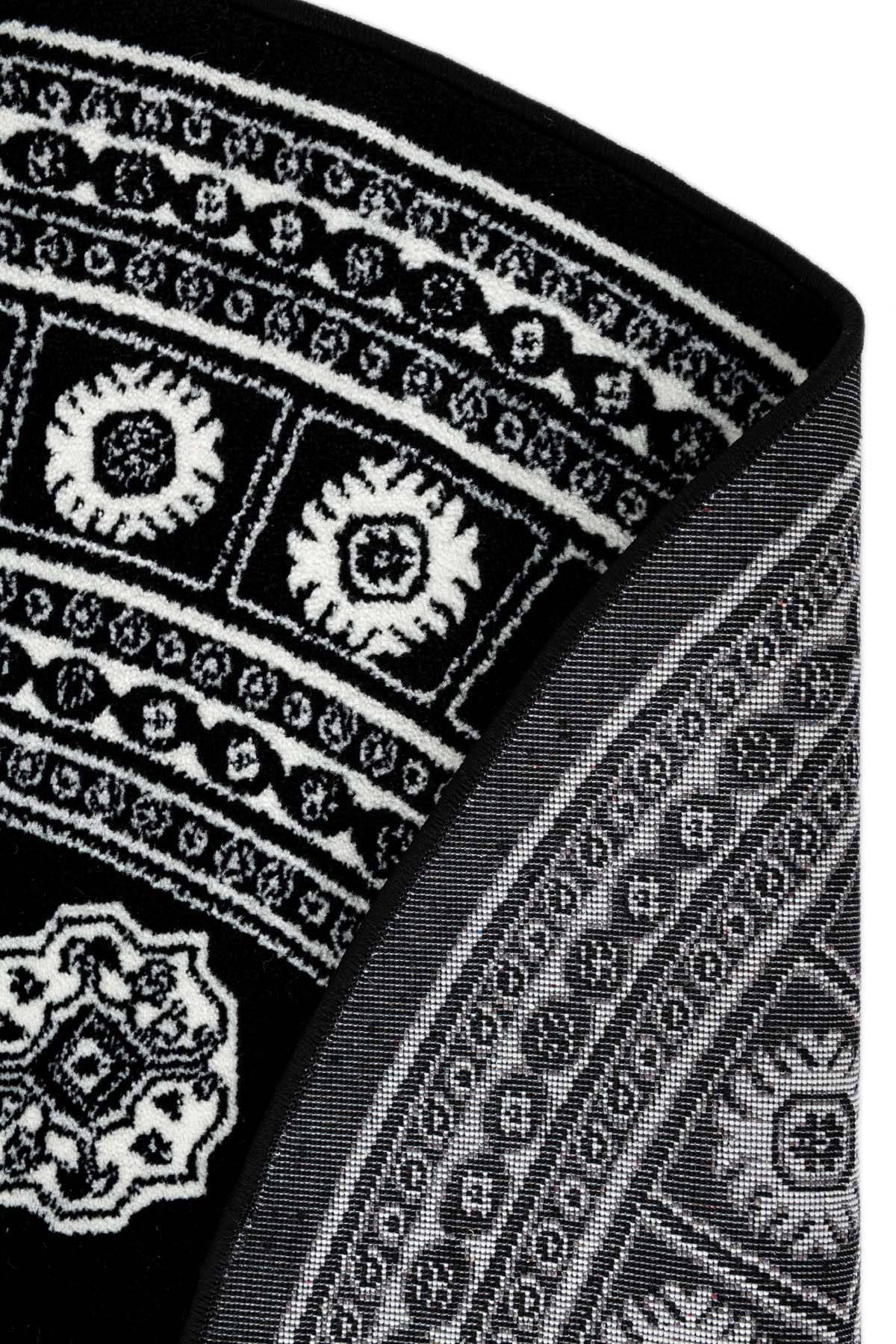 Angorahome Persian Dokuma Makine Halısı BK1002 100 x 100 Yuvarlak - 6