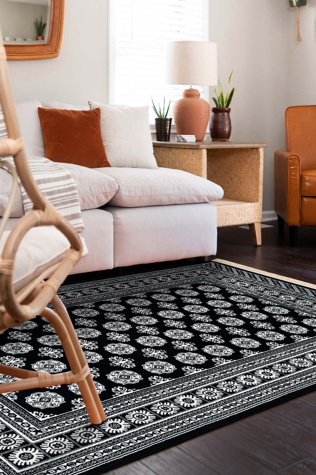 Angorahome Persian Dokuma Makine Halısı BK1002 125 x 185 Dikdörtgen - 2