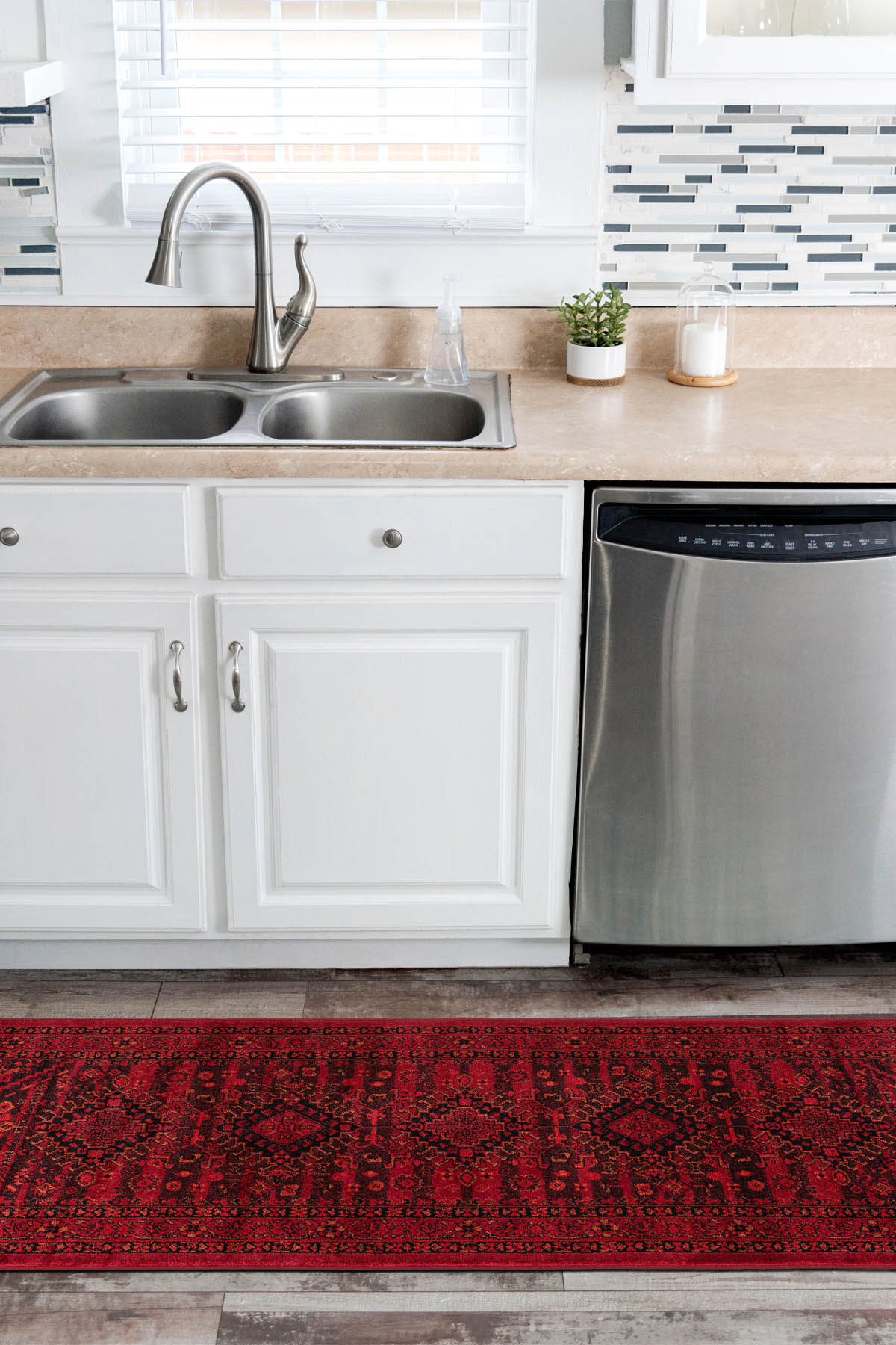 Angorahome Persian Dokuma Makine Halısı BK1003 80 x 305 Dikdörtgen - 4