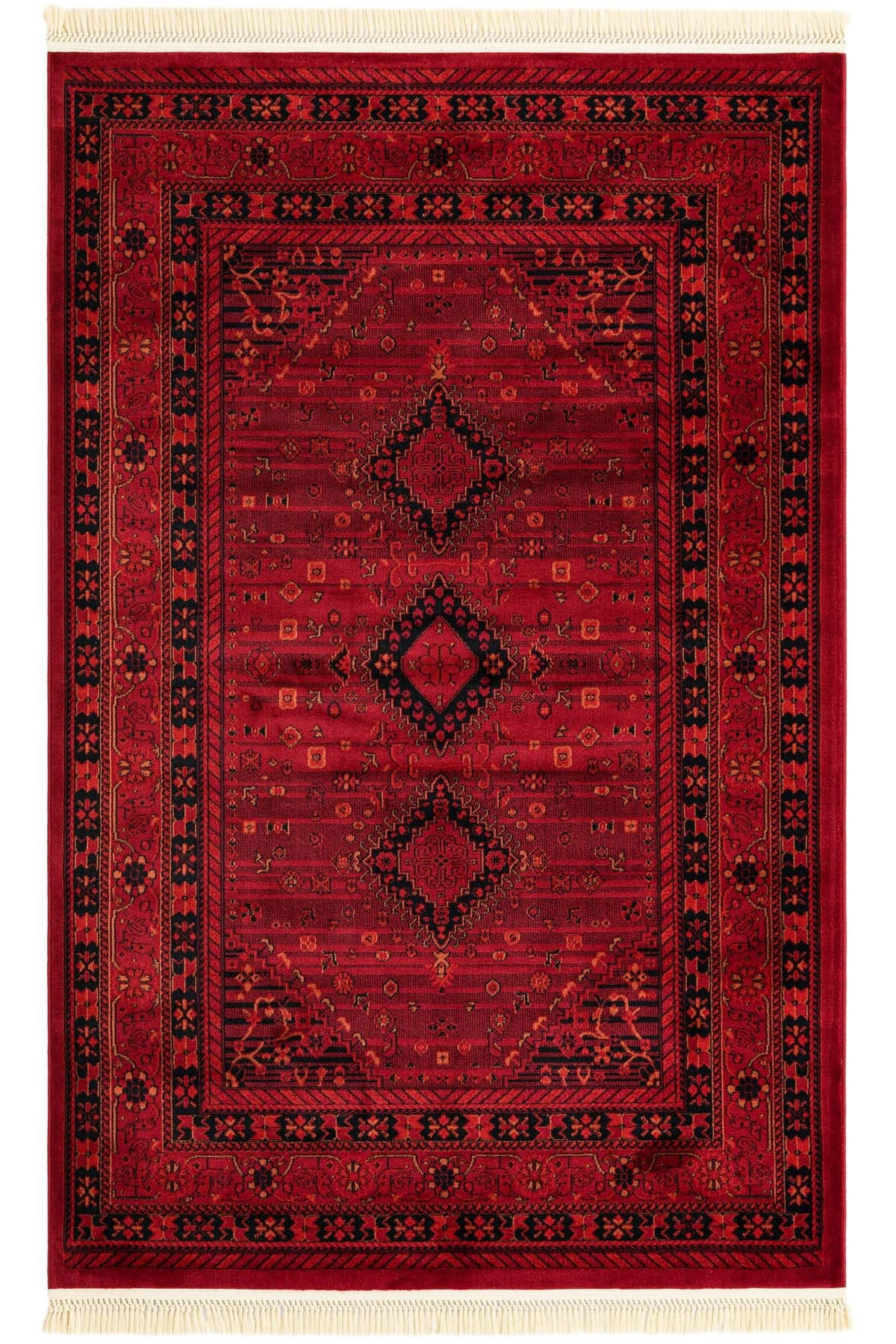 Angorahome Persian Dokuma Makine Halısı BK1003 125 x 185 Dikdörtgen - 10