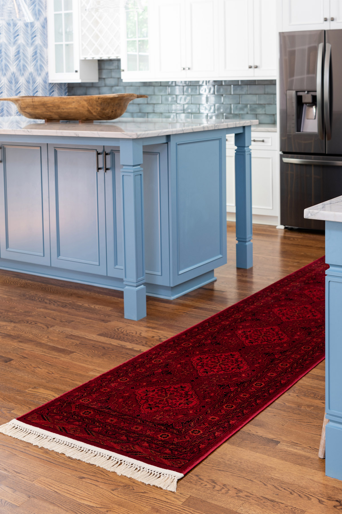 Angorahome Persian Dokuma Makine Halısı BK1005 80 x 305 Dikdörtgen - 5