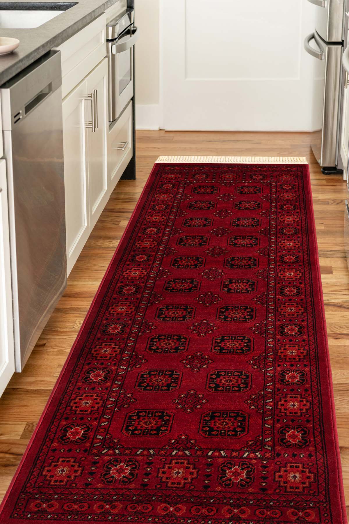 Angorahome Persian Dokuma Makine Halısı BK1006 80 x 305 Dikdörtgen - 5