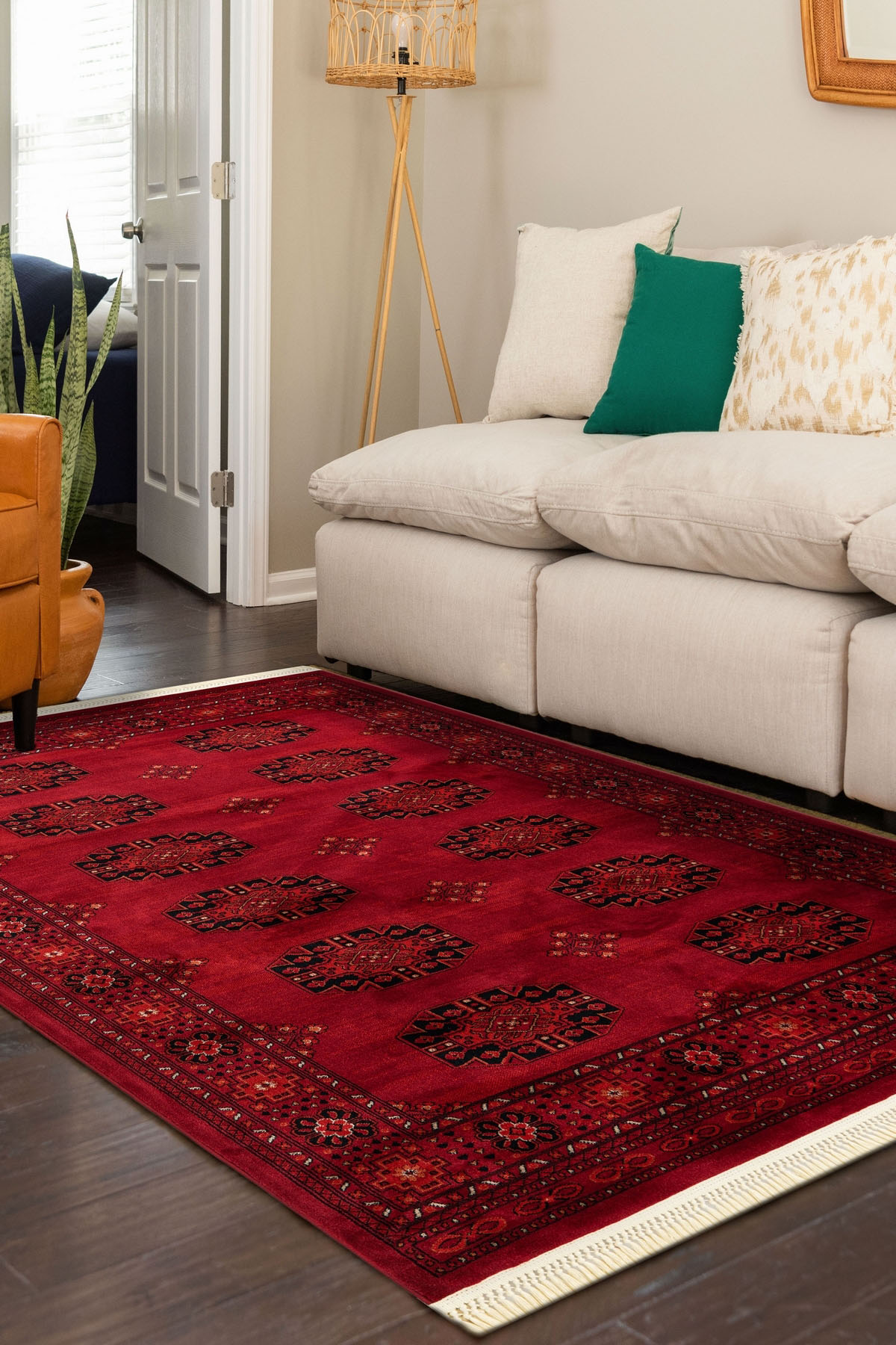 Angorahome Persian Dokuma Makine Halısı BK1006 125 x 185 Dikdörtgen - 2