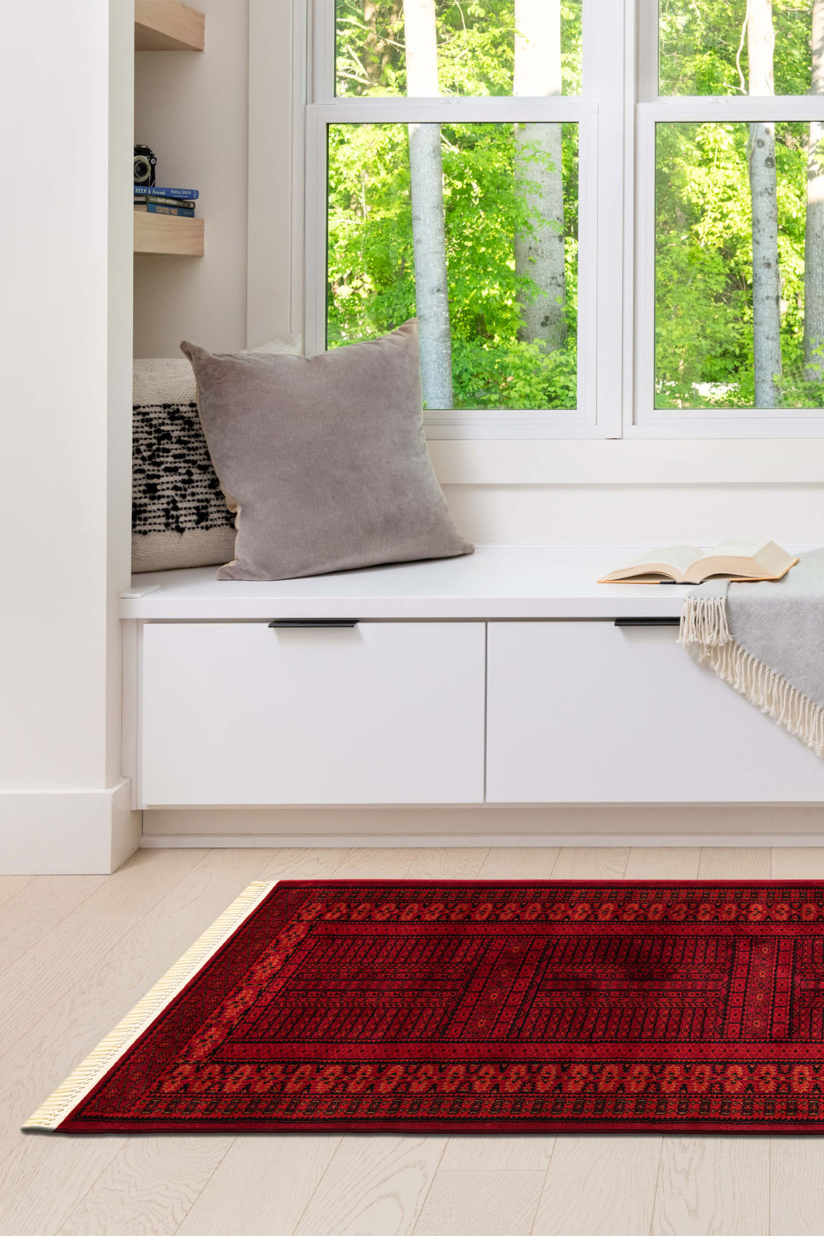 Angorahome Persian Dokuma Makine Halısı BK1007 80 x 305 Dikdörtgen - 4