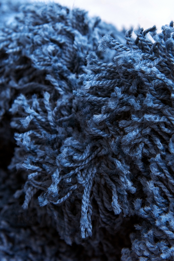 Angorahome Promosyon Shaggy Makine Halısı 7000 215 x 305 Mavi - 5