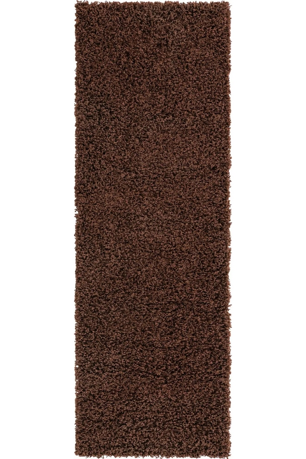 Angorahome Promosyon Shaggy Makine Halısı 700165 x 200 Kahve - 6