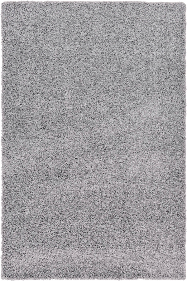 Angorahome Promosyon Shaggy Makine Halısı 7002 150 x 150 Gri - 6