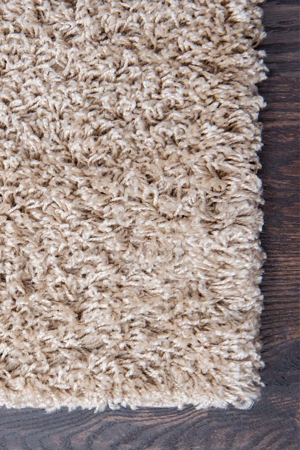 Angorahome Promosyon Shaggy Makine Halısı 7003 215 x 305 Bej - 5