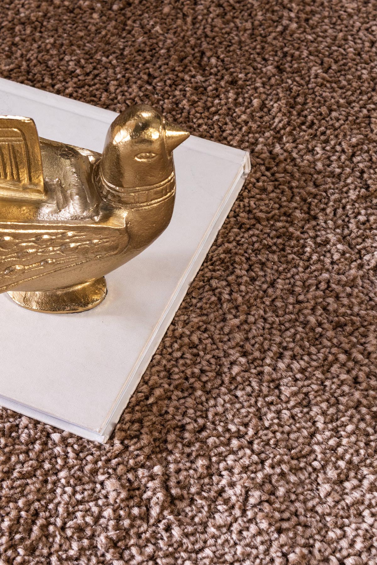 Solid Makine Halısı 4371B Kahve - 5