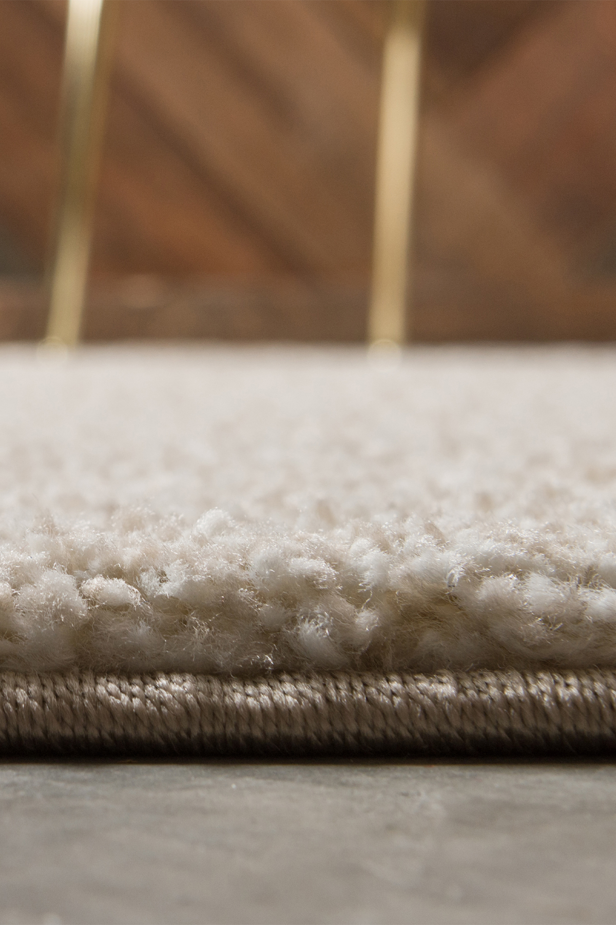 Angorahome Solid Shaggy Makine Halısı 4371C Fildişi - 2