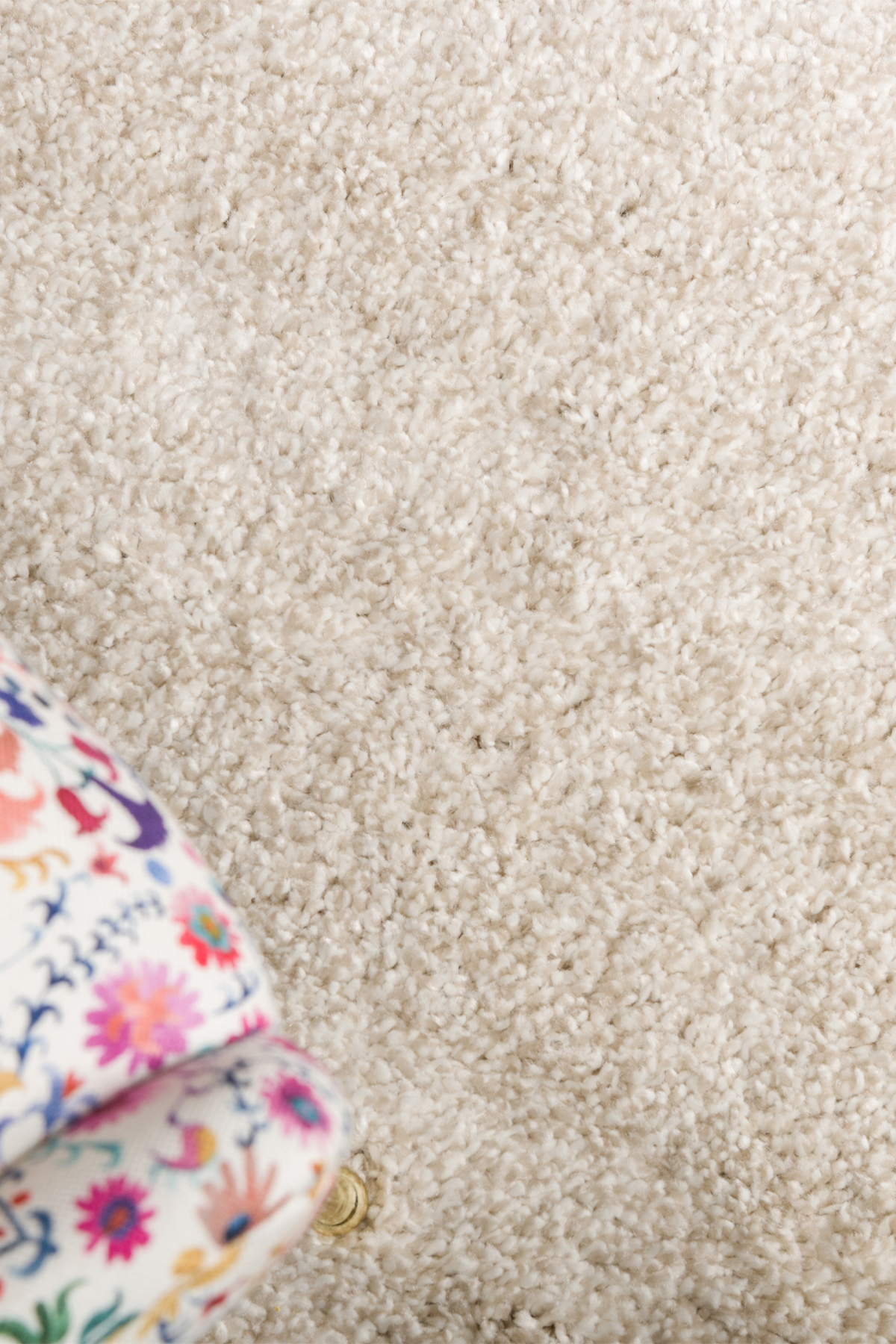 Angorahome Solid Shaggy Makine Halısı 4371C Fildişi - 3