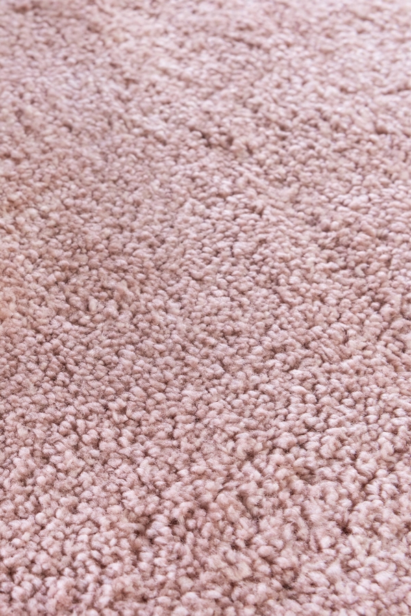 Angorahome Solid Shaggy Makine Halısı 4371K Pembe - 5