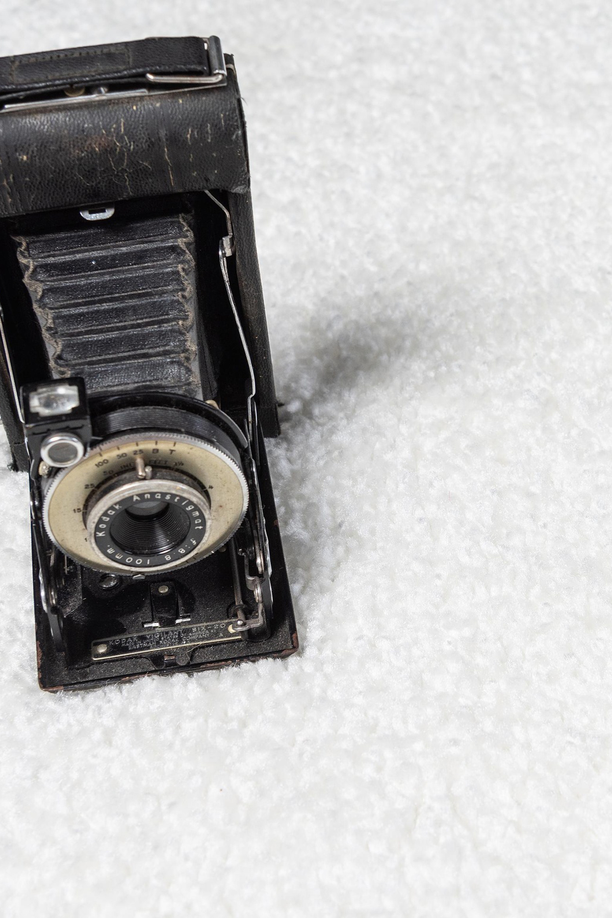 Angorahome Solid Shaggy Makine Halısı 4371M Beyaz - 3