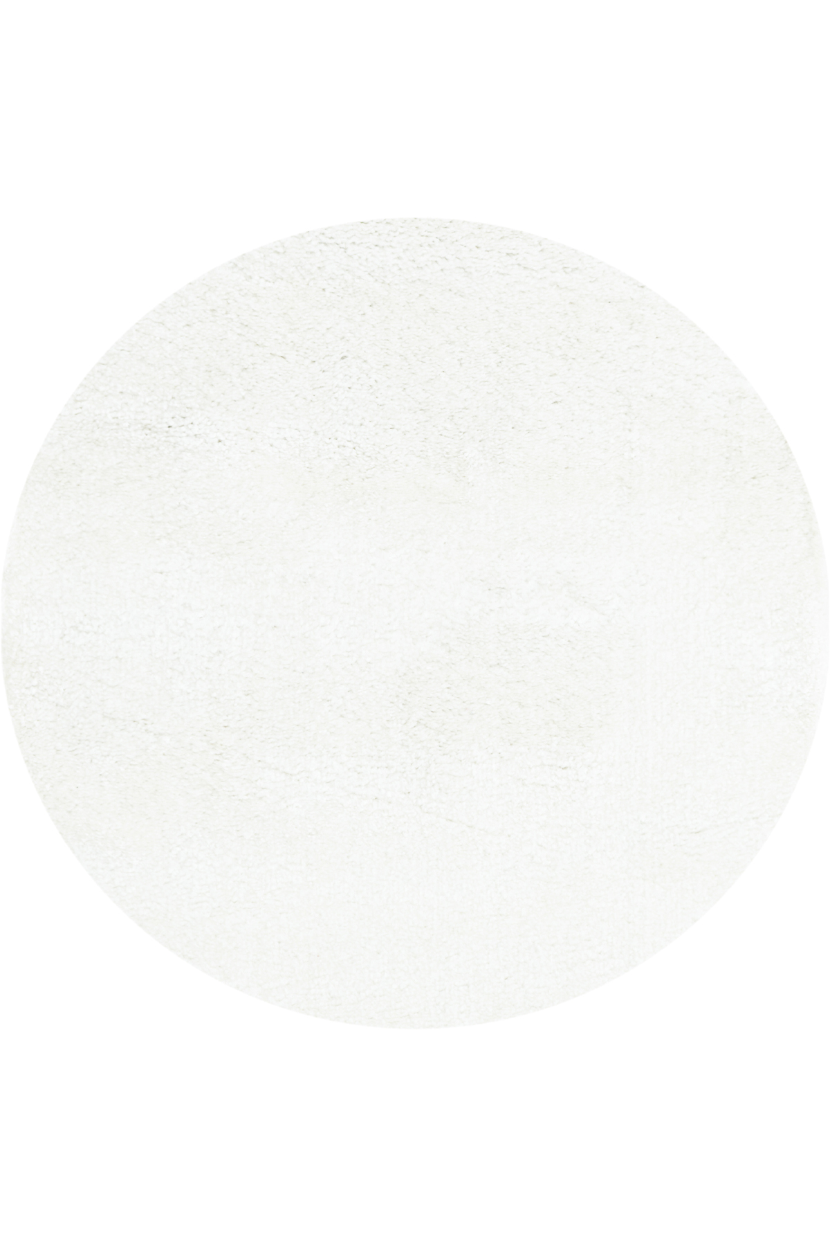 Angorahome Solid Shaggy Makine Halısı 4371M Beyaz - 6