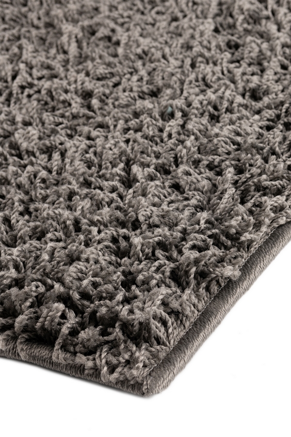 Angorahome Taft Kaymaz Shaggy DH5001 Koyu Gri - 5