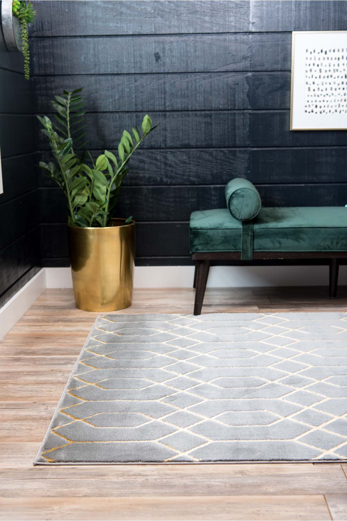 Angora Home Sparkle Koleksiyonu Dokuma Makine Halısı GL1000 160 X 240 Dikdörtgen - 2