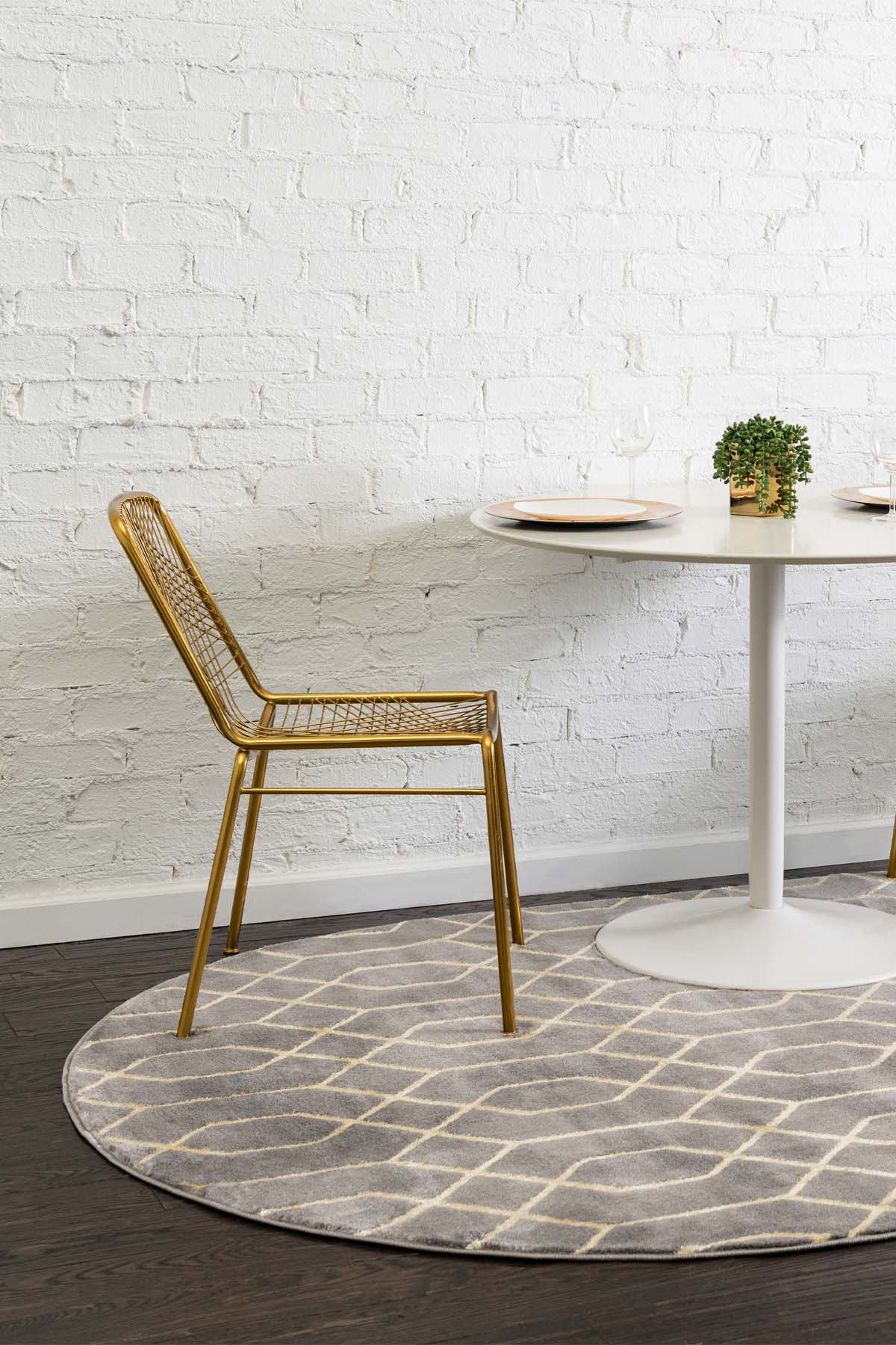 Angora Home Sparkle Koleksiyonu Dokuma Makine Halısı GL1000 120 X 180 Oval - 2