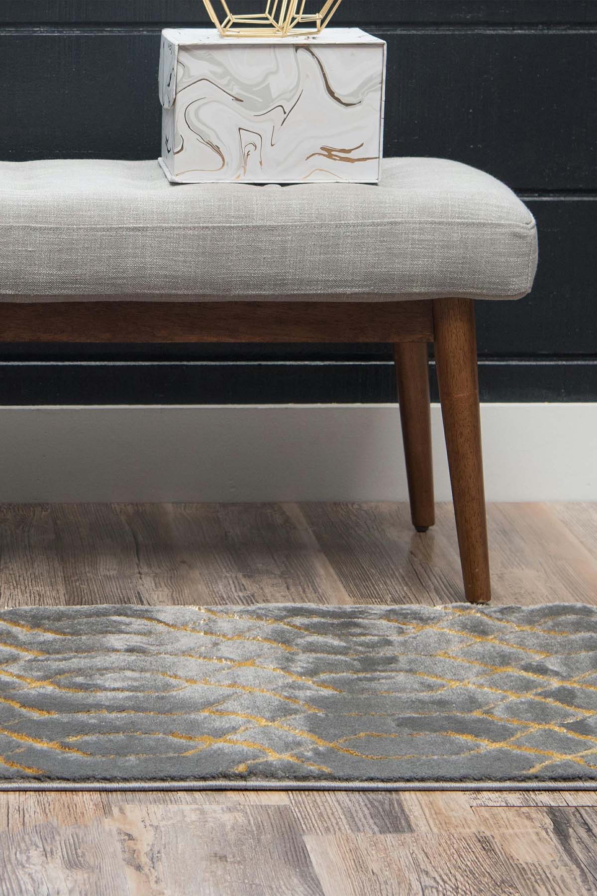 Angora Home Sparkle Koleksiyonu Dokuma Makine Halısı GL1000 80 X 360 Dikdörtgen - 2