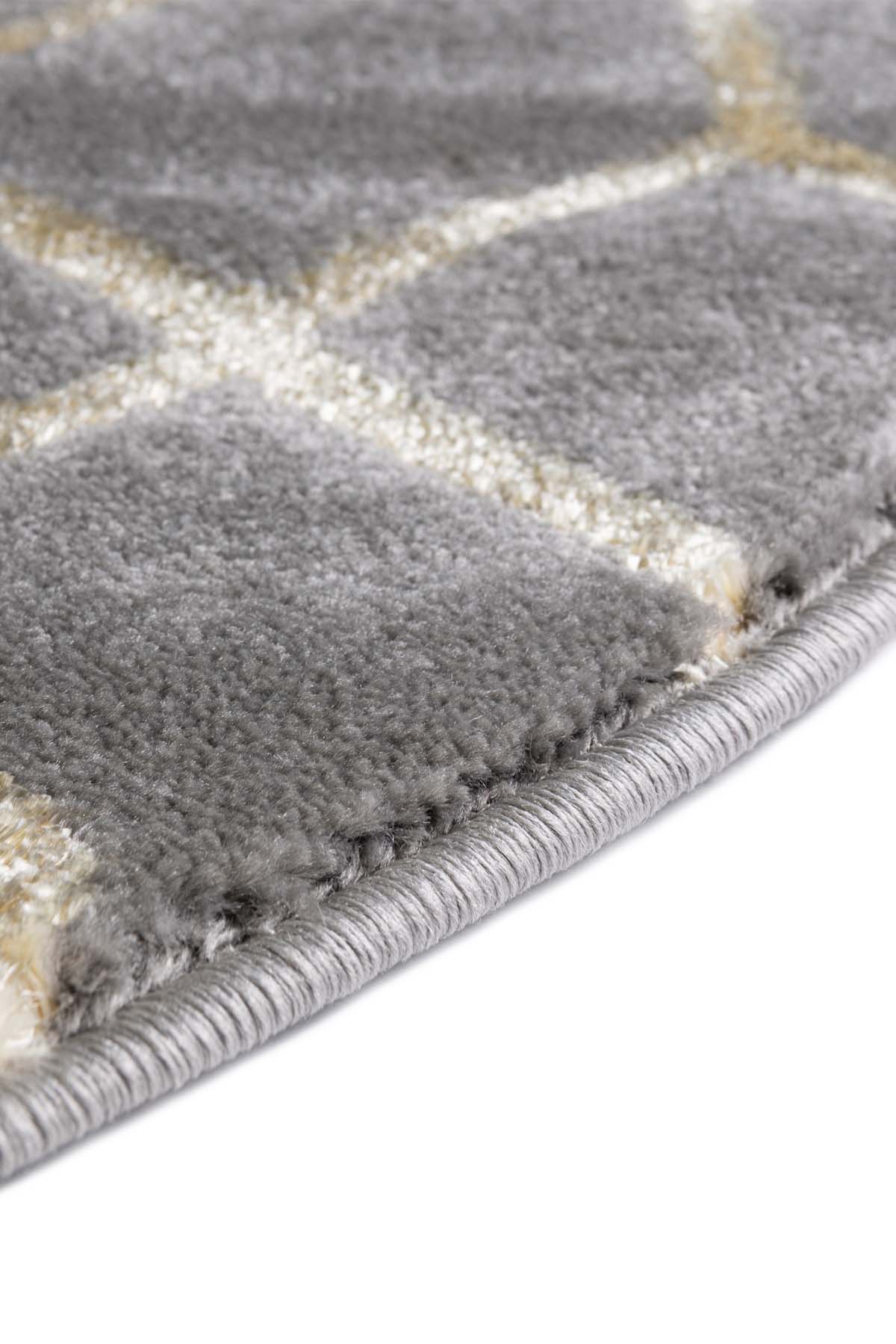 Angora Home Sparkle Koleksiyonu Dokuma Makine Halısı GL1000 100 X 100 Yuvarlak - 7