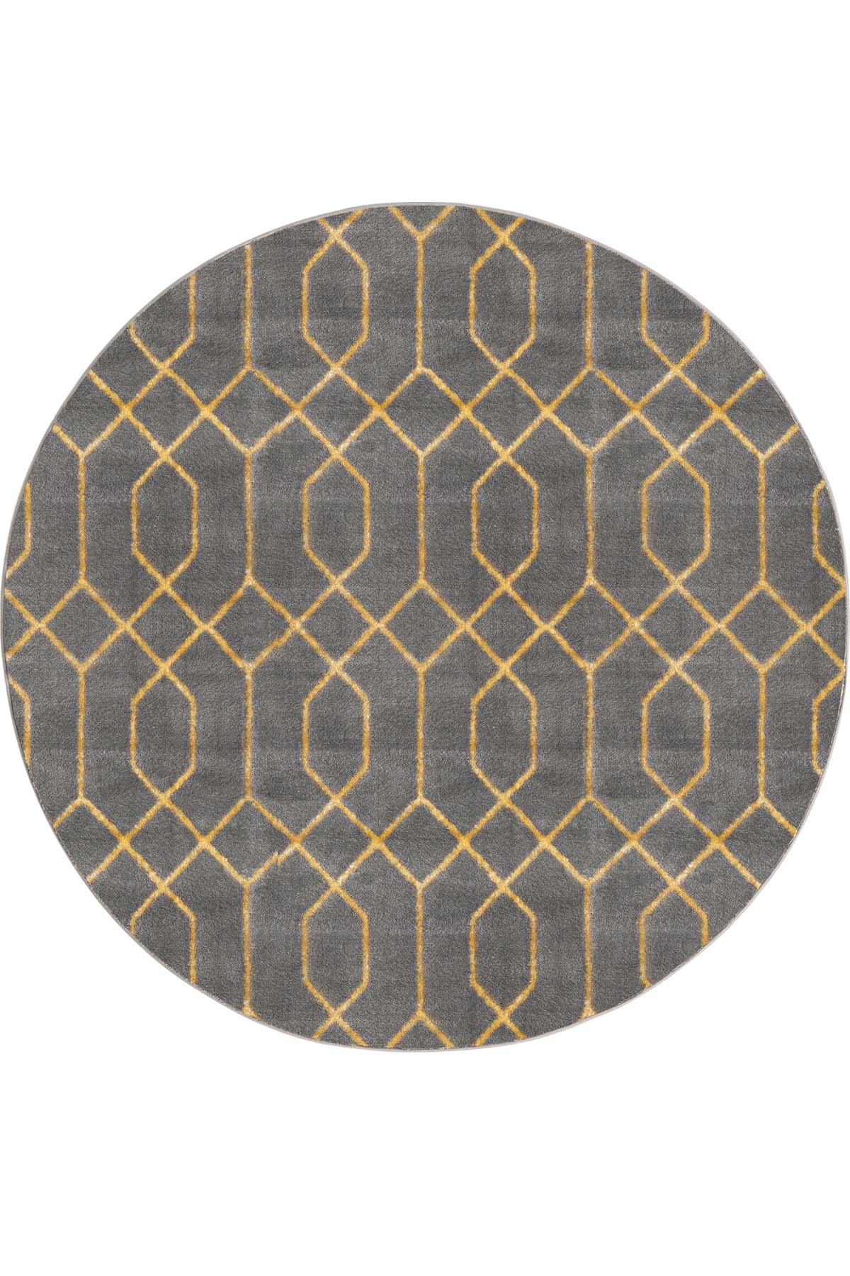 Angora Home Sparkle Koleksiyonu Dokuma Makine Halısı GL1000 100 X 100 Yuvarlak - 8