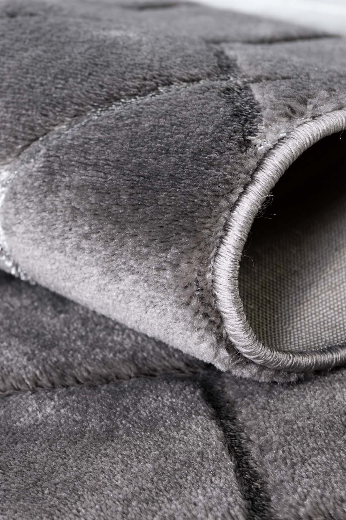 Angora Home Sparkle Koleksiyonu Dokuma Makine Halısı GL1001 100 X 100 Yuvarlak - 5