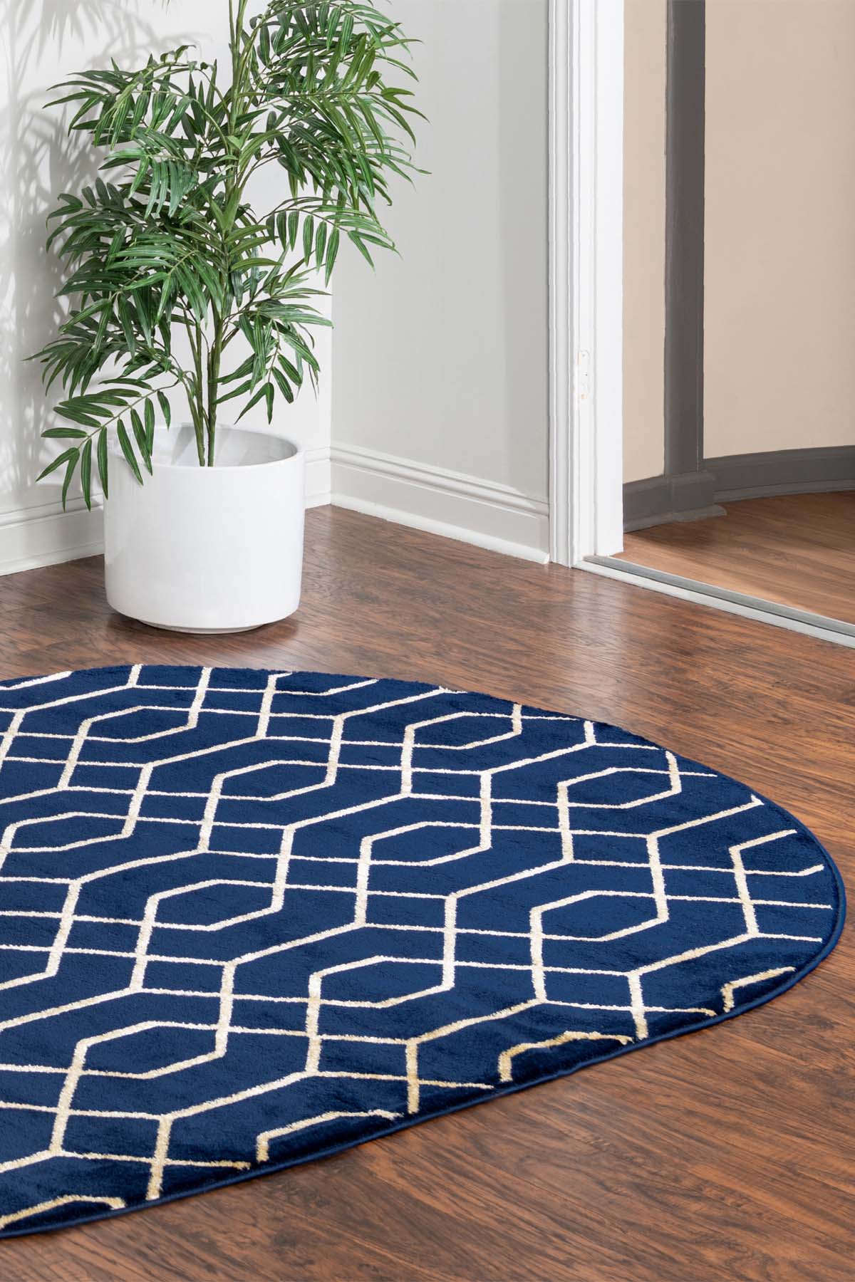 Angora Home Sparkle Koleksiyonu Dokuma Makine Halısı GL1002 120 X 180 Oval - 2