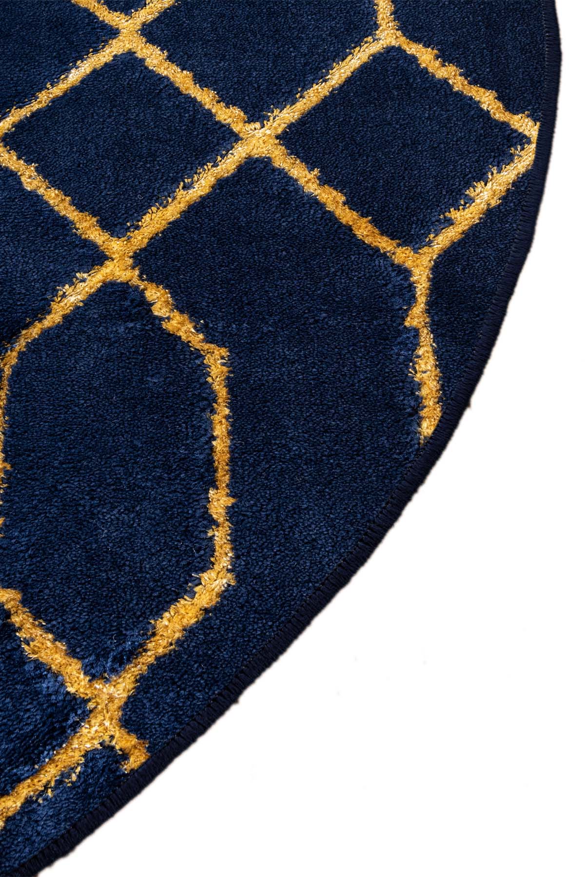 Angora Home Sparkle Koleksiyonu Dokuma Makine Halısı GL1002 100 X 100 Yuvarlak - 7