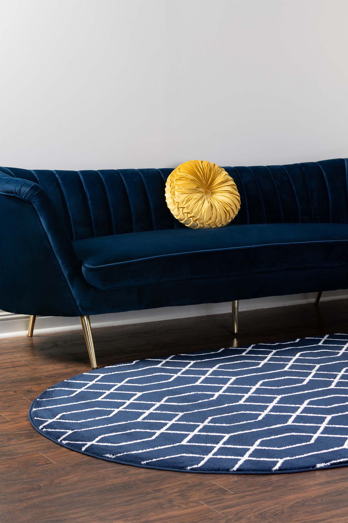 Angora Home Sparkle Koleksiyonu Dokuma Makine Halısı GL1003 120 X 180 Oval - 2