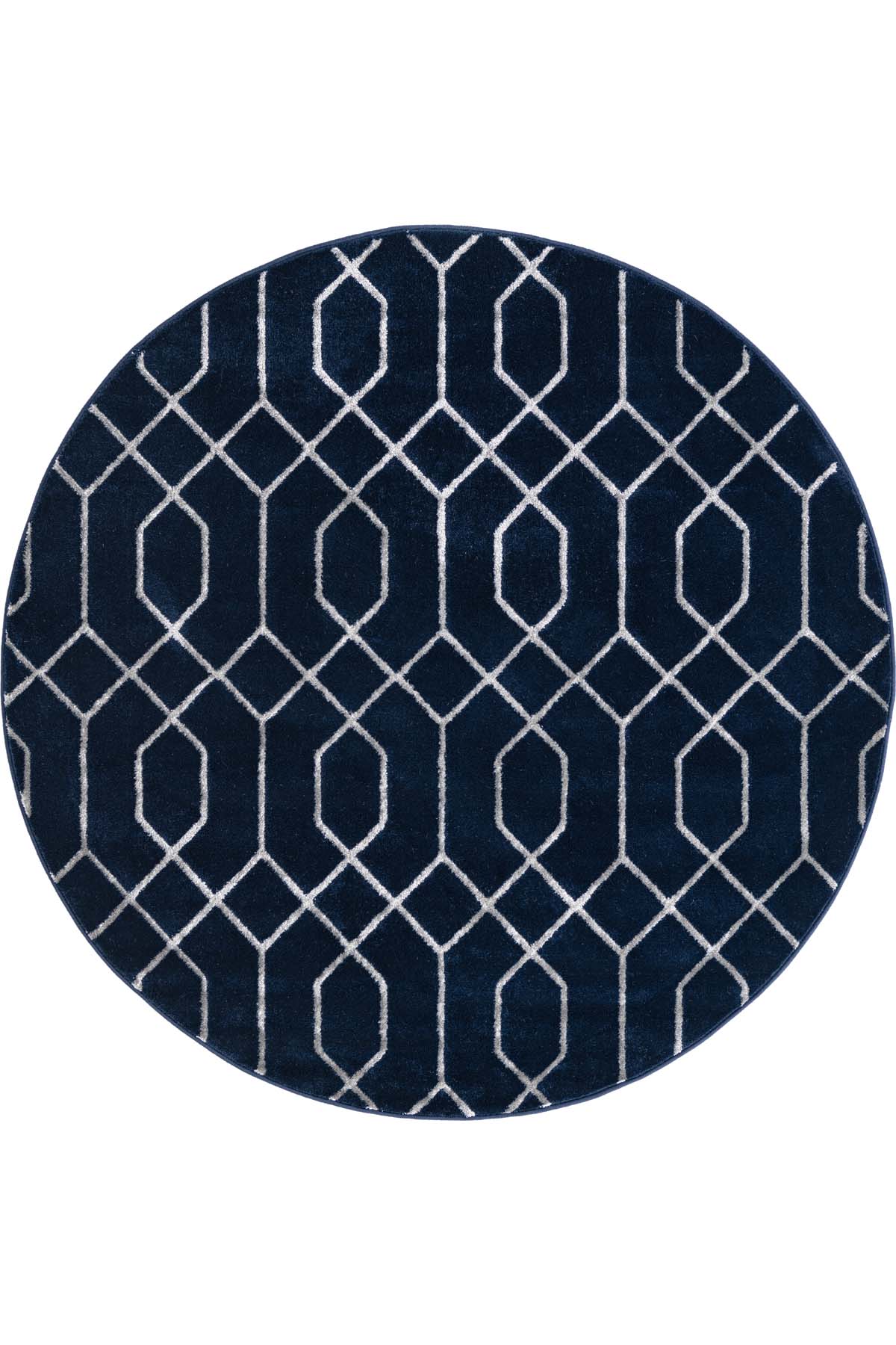 Angora Home Sparkle Koleksiyonu Dokuma Makine Halısı GL1003 100 X 100 Yuvarlak - 8