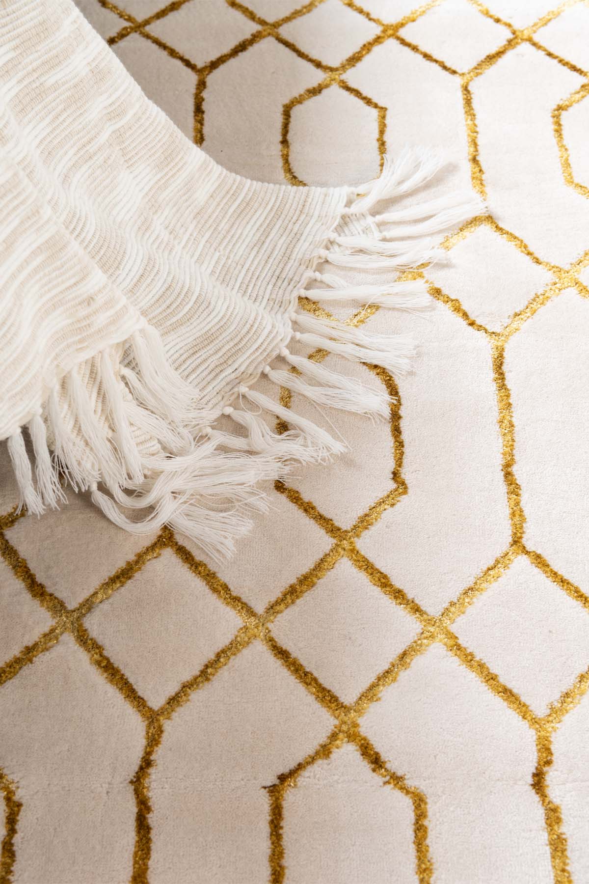 Angora Home Sparkle Koleksiyonu Dokuma Makine Halısı GL1004 100 X 160 Dikdörtgen - 4