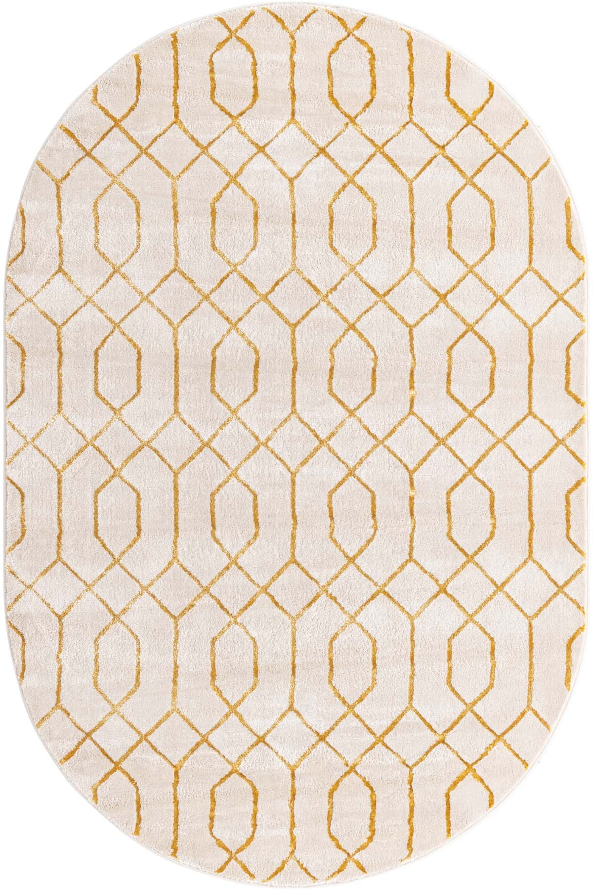 Angora Home Sparkle Koleksiyonu Dokuma Makine Halısı GL1004 120 X 180 Oval - 8