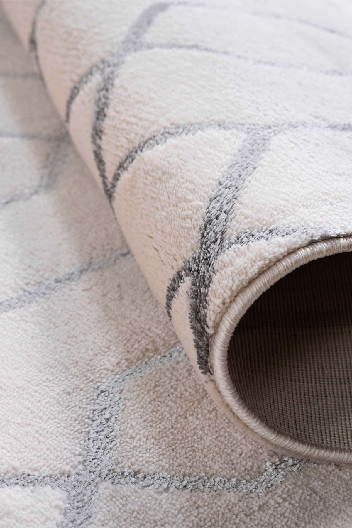 Angora Home Sparkle Koleksiyonu Dokuma Makine Halısı GL1005 100 X 100 Yuvarlak - 5