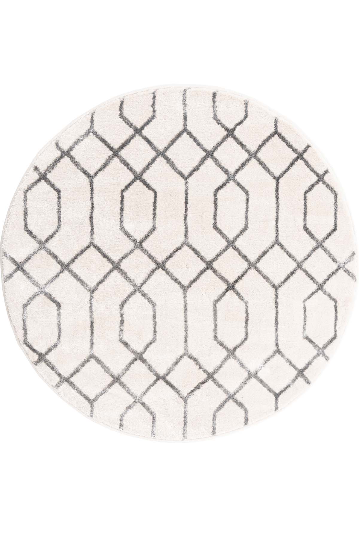 Angora Home Sparkle Koleksiyonu Dokuma Makine Halısı GL1005 100 X 100 Yuvarlak - 8