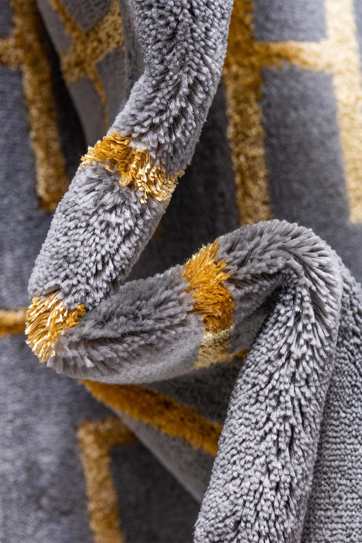 Angora Home Sparkle Koleksiyonu Dokuma Makine Halısı GL1006 120 X 180 Dikdörtgen - 5