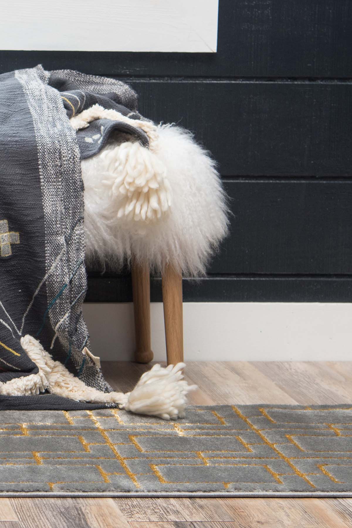 Angora Home Sparkle Koleksiyonu Dokuma Makine Halısı GL1006 80 X 360 Dikdörtgen - 2