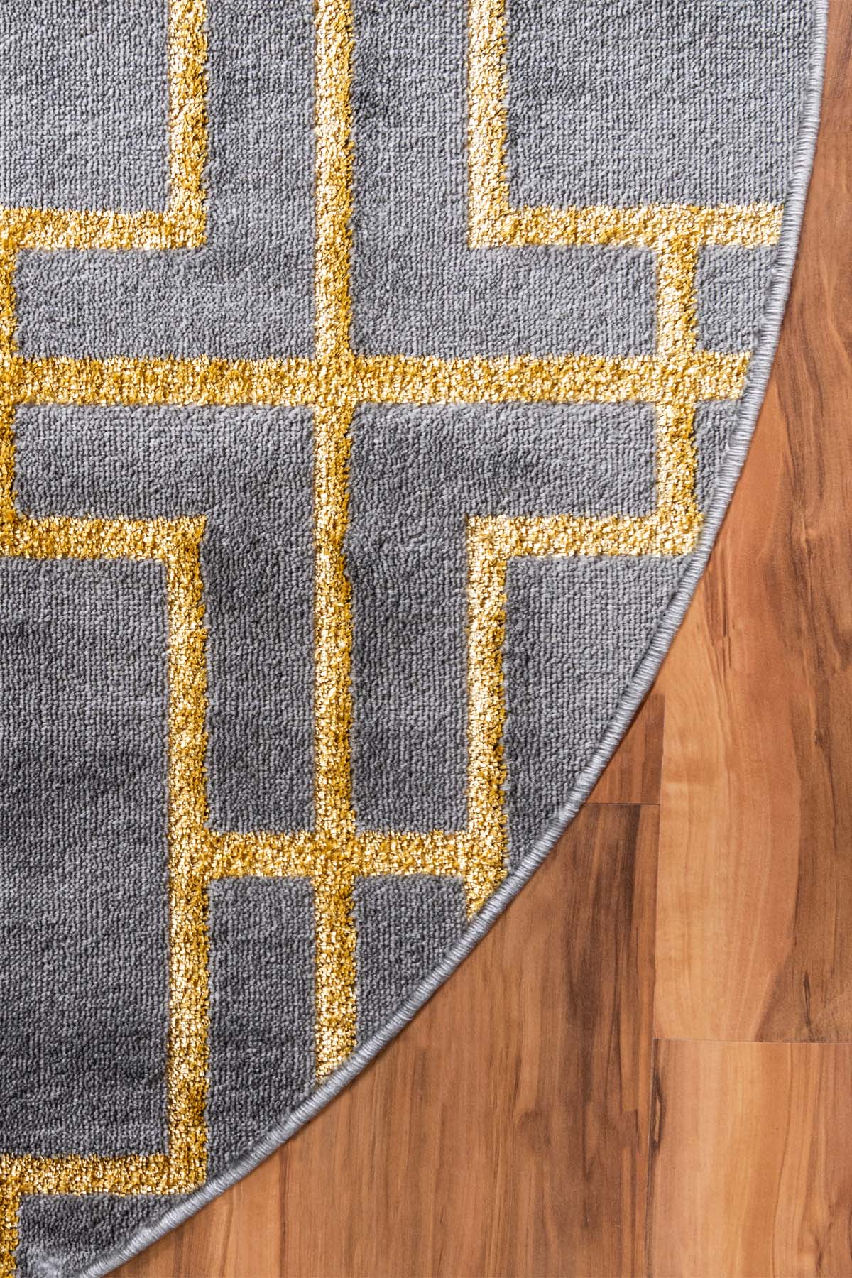 Angora Home Sparkle Koleksiyonu Dokuma Makine Halısı GL1006 160 X 160 Yuvarlak - 7