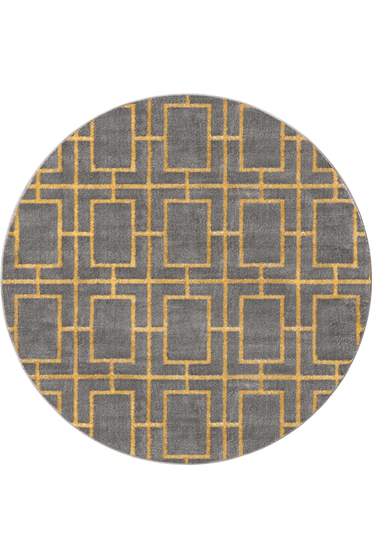 Angora Home Sparkle Koleksiyonu Dokuma Makine Halısı GL1006 160 X 160 Yuvarlak - 8