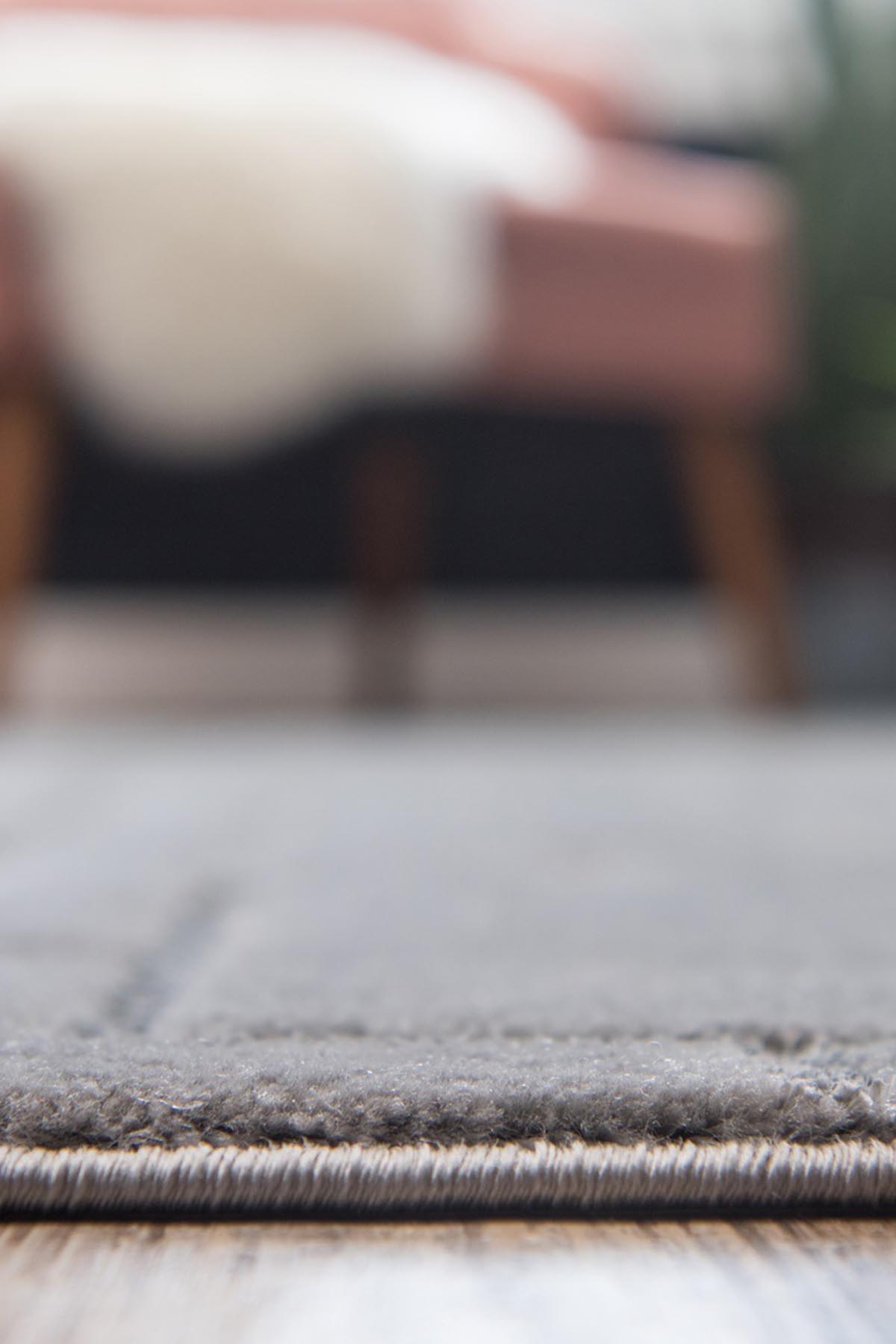 Angora Home Sparkle Koleksiyonu Dokuma Makine Halısı GL1007 100 X 100 Yuvarlak - 3