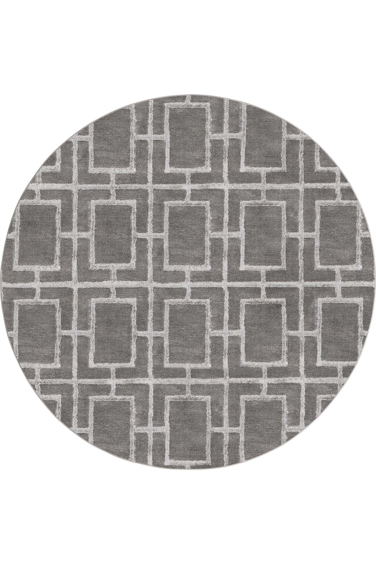 Angora Home Sparkle Koleksiyonu Dokuma Makine Halısı GL1007 100 X 100 Yuvarlak - 8