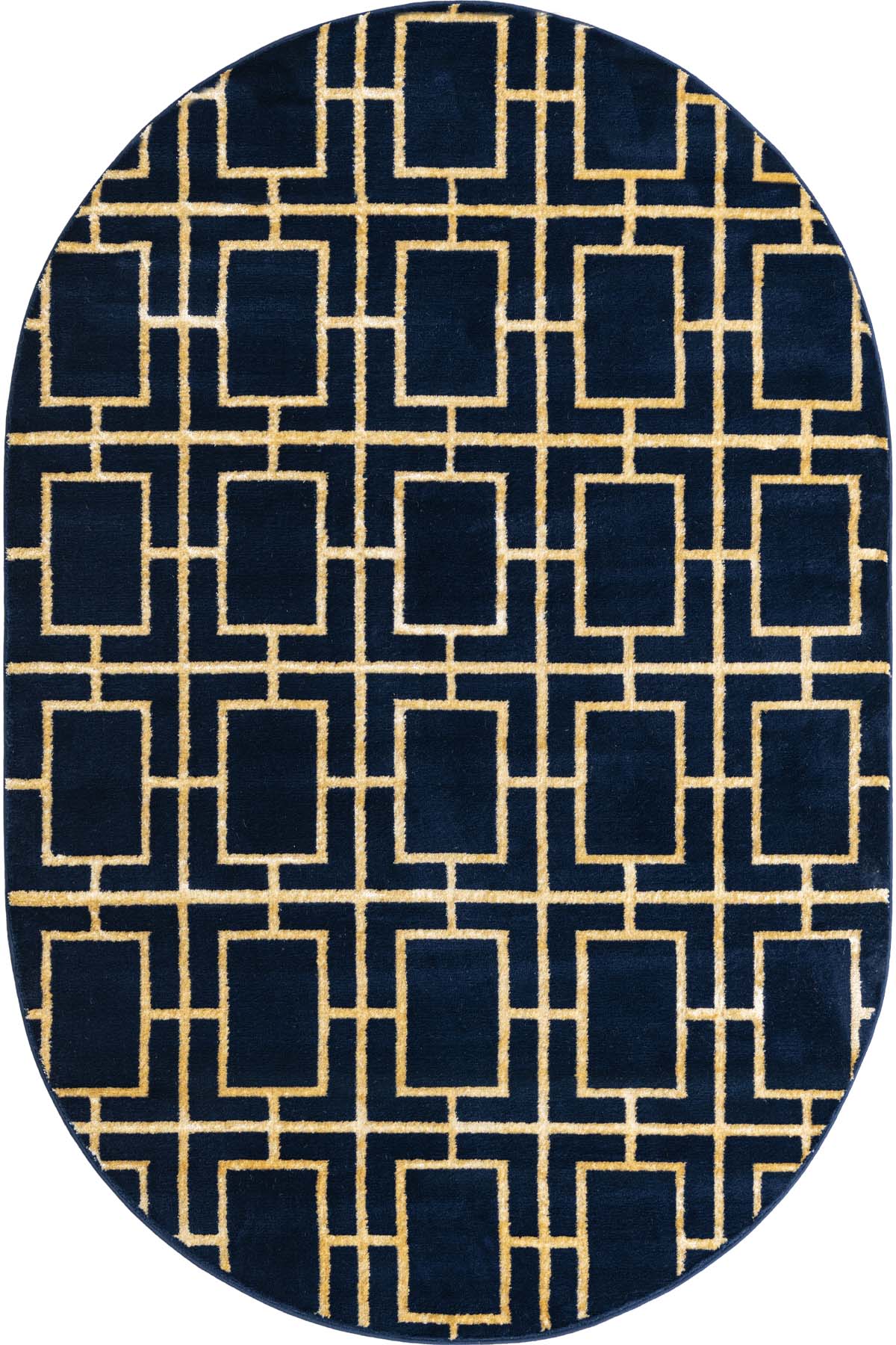 Angora Home Sparkle Koleksiyonu Dokuma Makine Halısı GL1008 160 X 240 Oval - 8