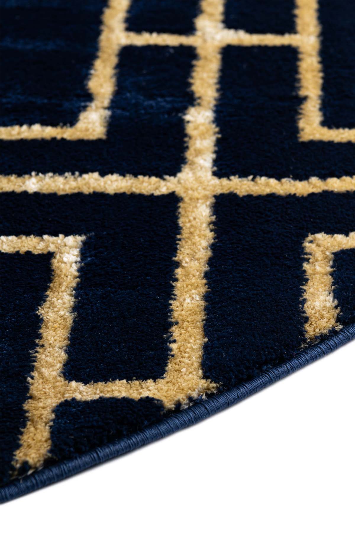 Angora Home Sparkle Koleksiyonu Dokuma Makine Halısı GL1008 100 X 100 Yuvarlak - 7