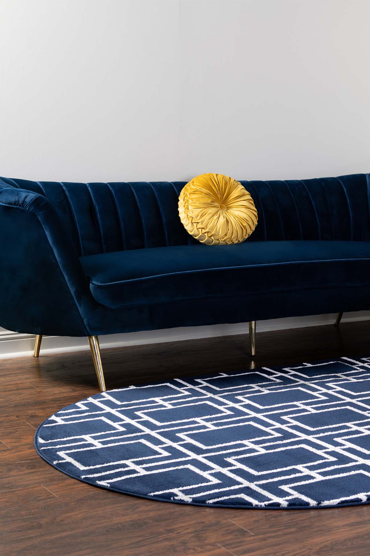 Angora Home Sparkle Koleksiyonu Dokuma Makine Halısı GL1009 120 X 180 Oval - 2